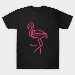 pink flamingo T-Shirt